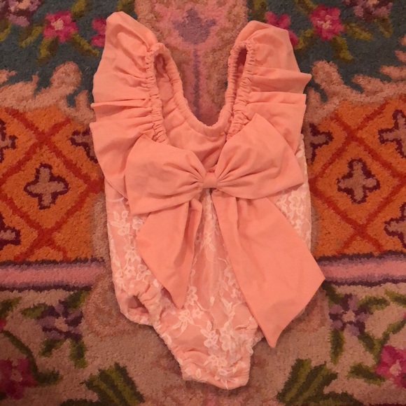 Lace ruffled 2 piece Birthday Girl outfit - Picture 7 of 7